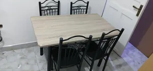 Wooden Dinning Set as Seen