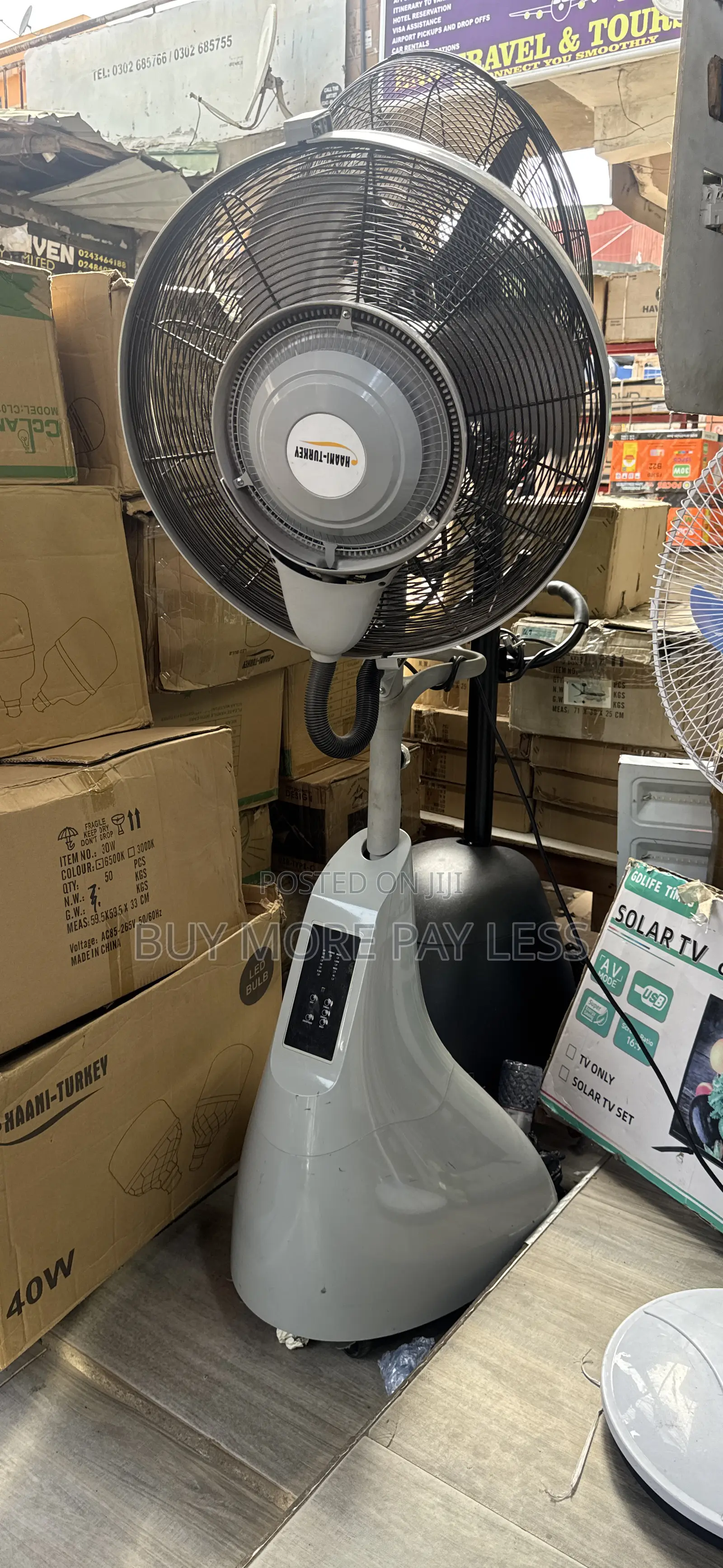 22inch High Quality Cooling Outdoor Water Spray Mist Fan