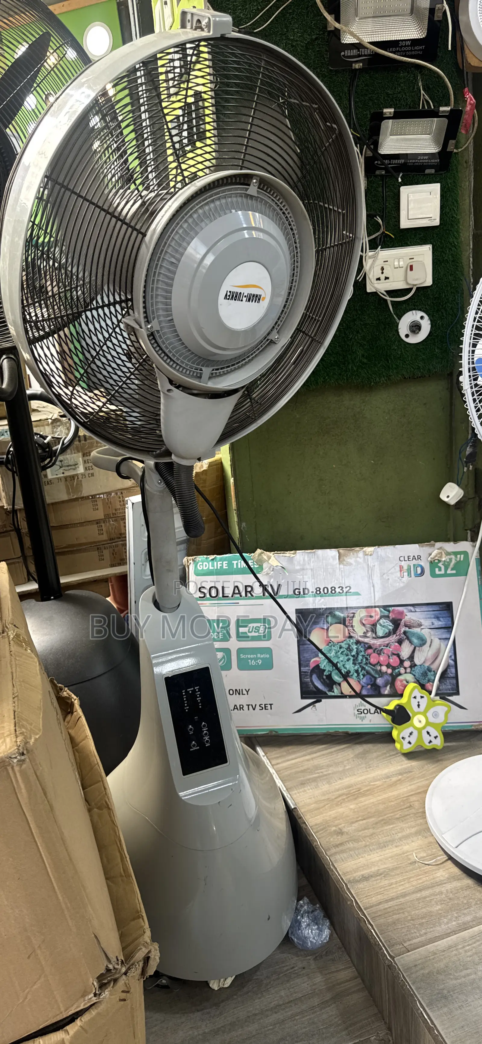 22inch High Quality Cooling Outdoor Water Spray Mist Fan