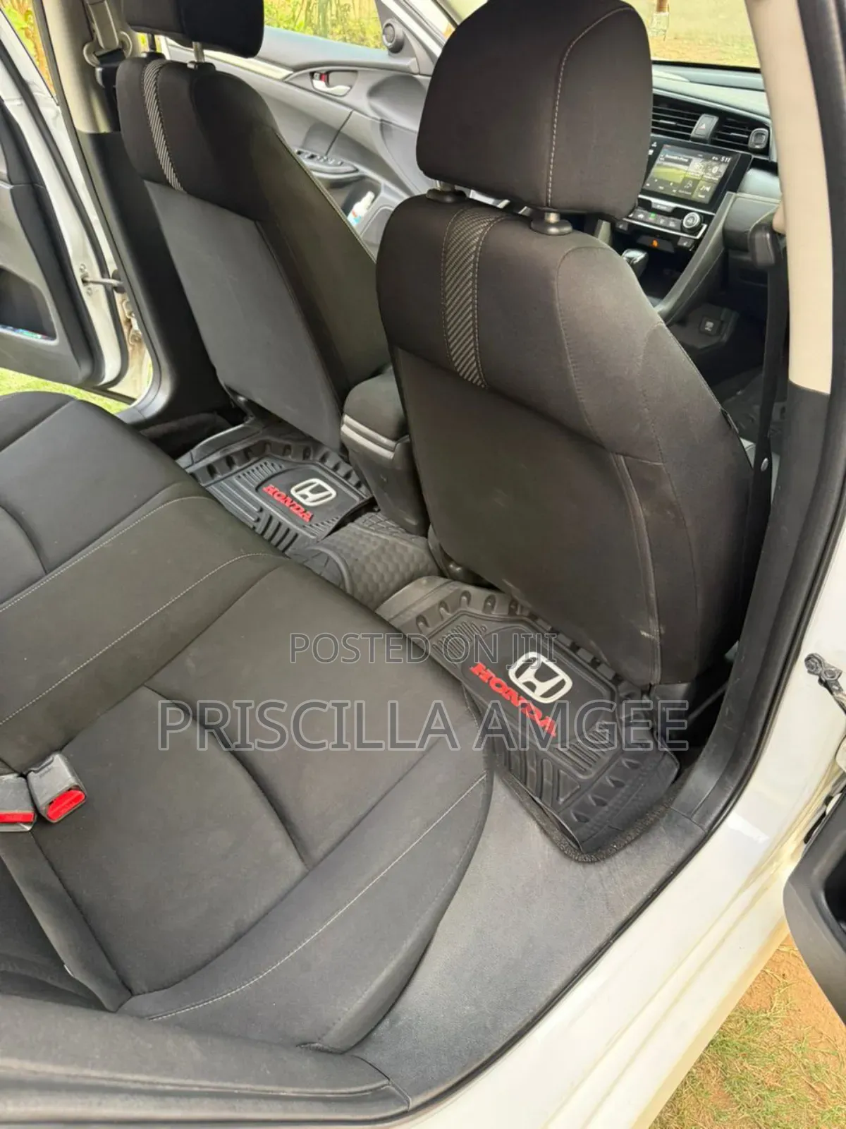 Honda Civic EX-L Sedan 2018 White
