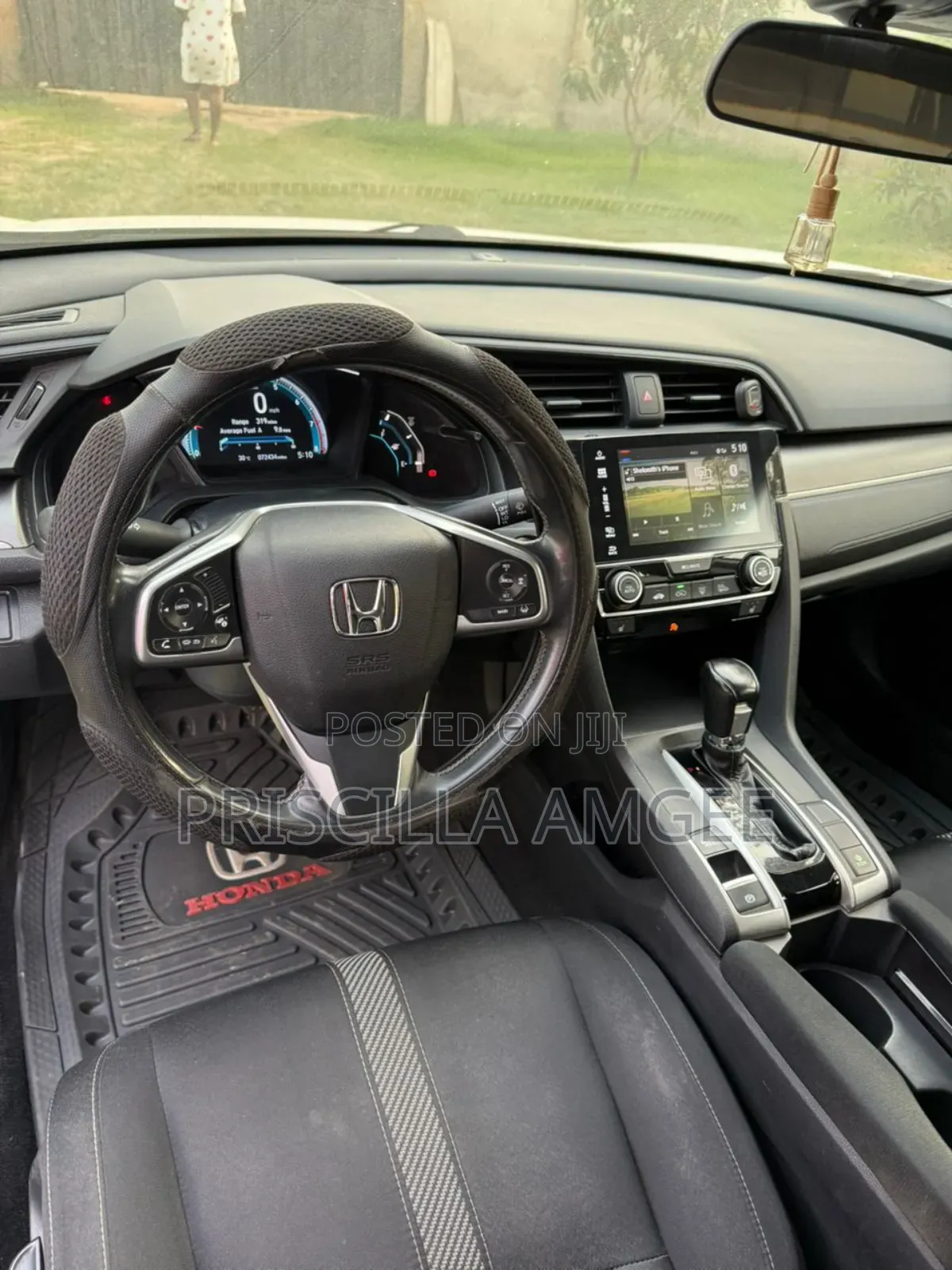 Honda Civic EX-L Sedan 2018 White
