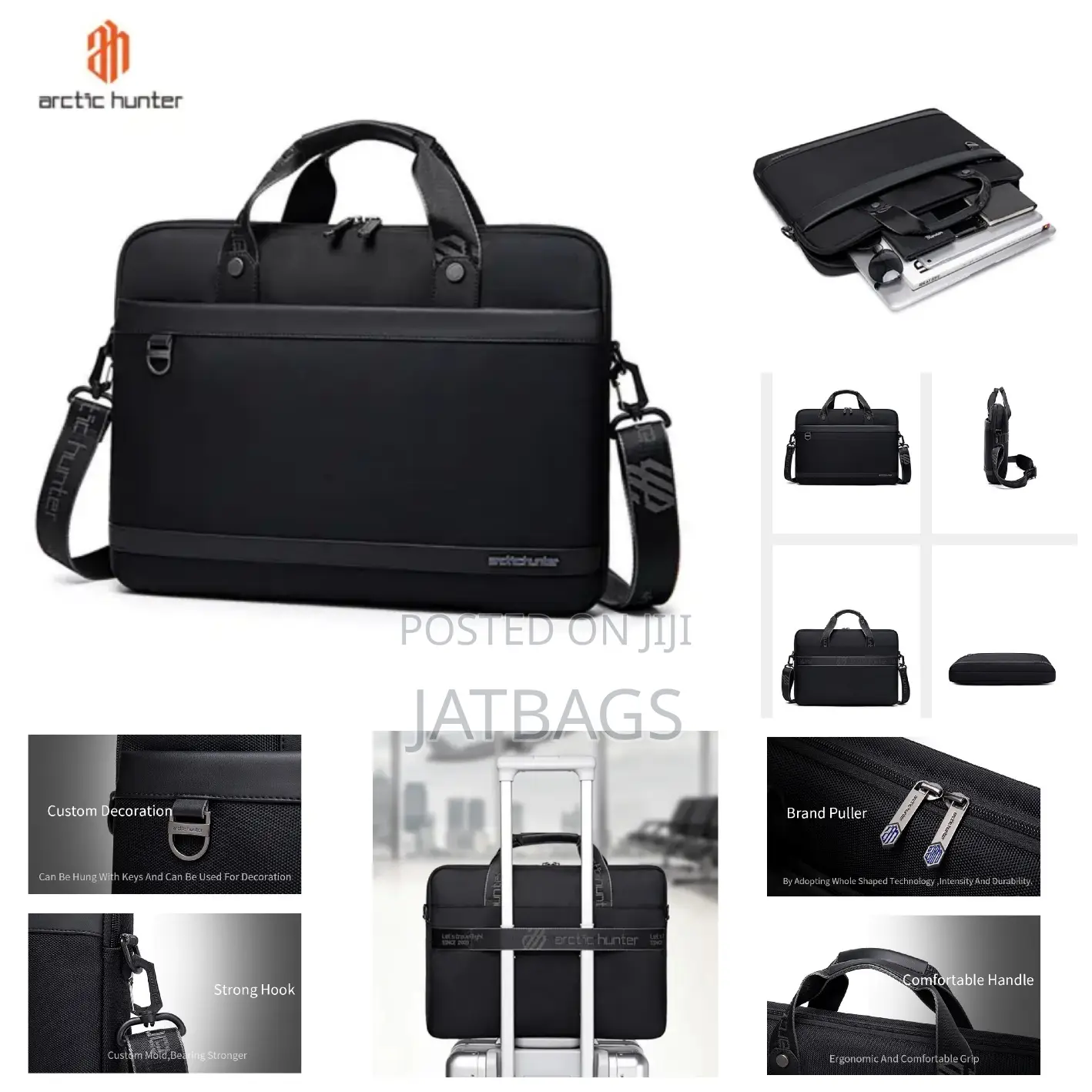 15-16 Inches Arctic Hunter Waterproof Laptop Bag (Free Delivery)