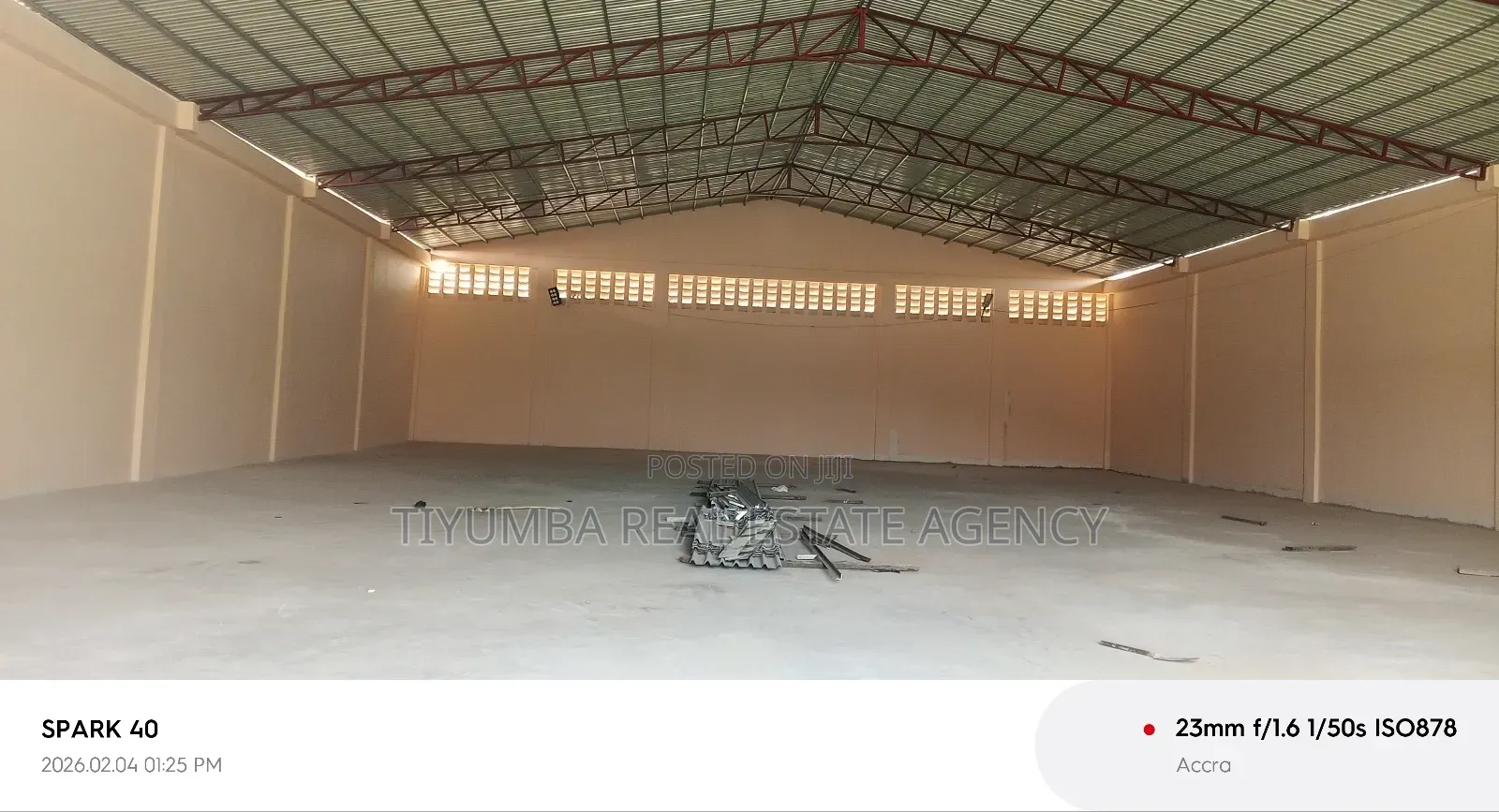 1,300 SQM Warehouse for Rent at Spintex