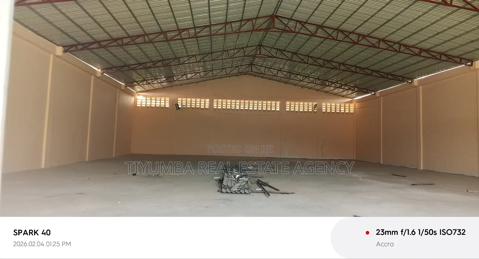 1,300 SQM Warehouse for Rent at Spintex