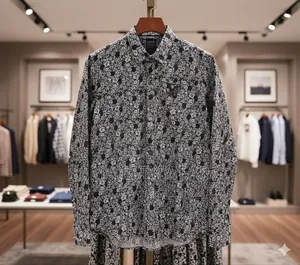 Long Sleeve Neat Shirt for Men