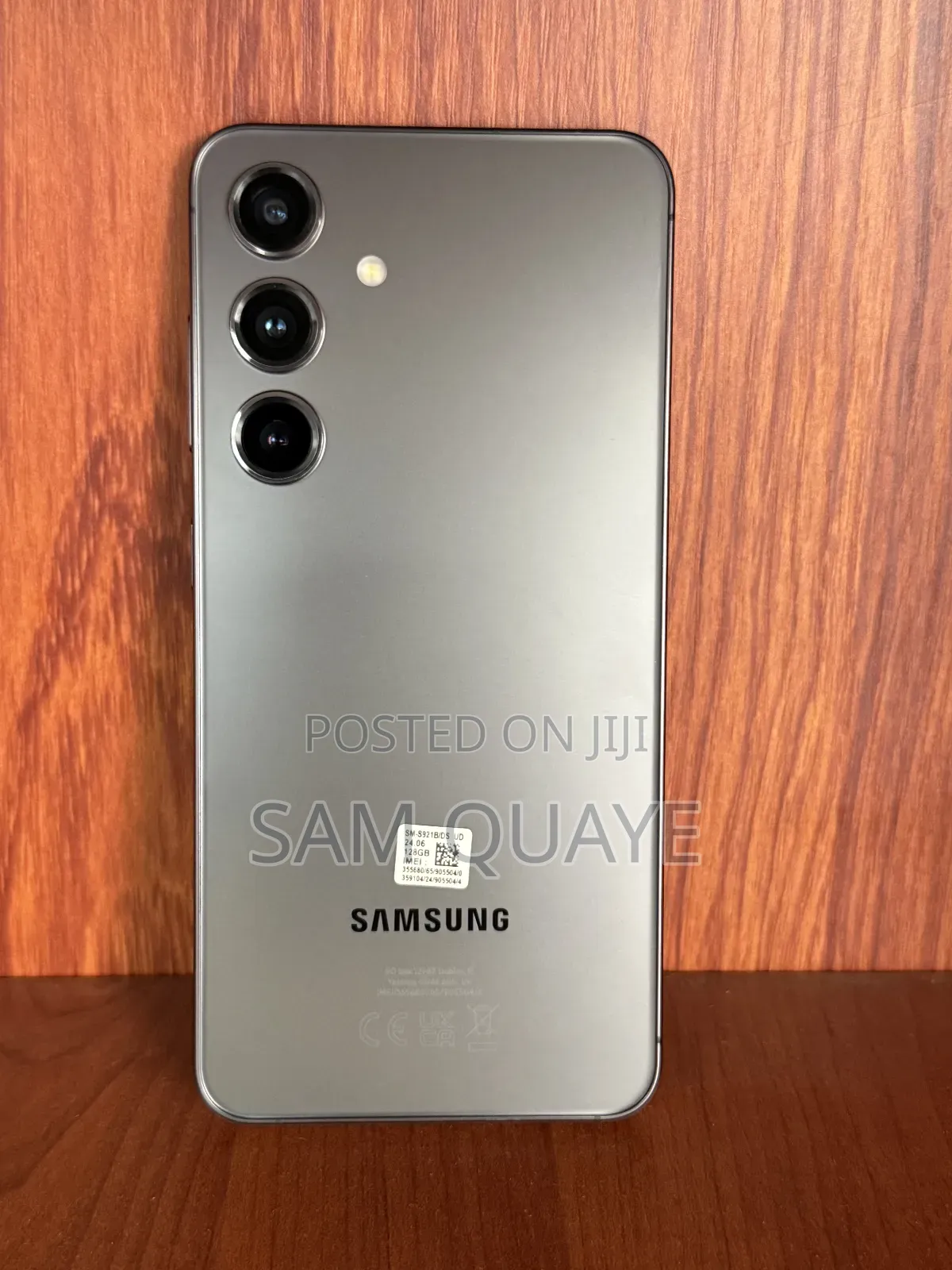 New Samsung Galaxy S24 128 GB Black