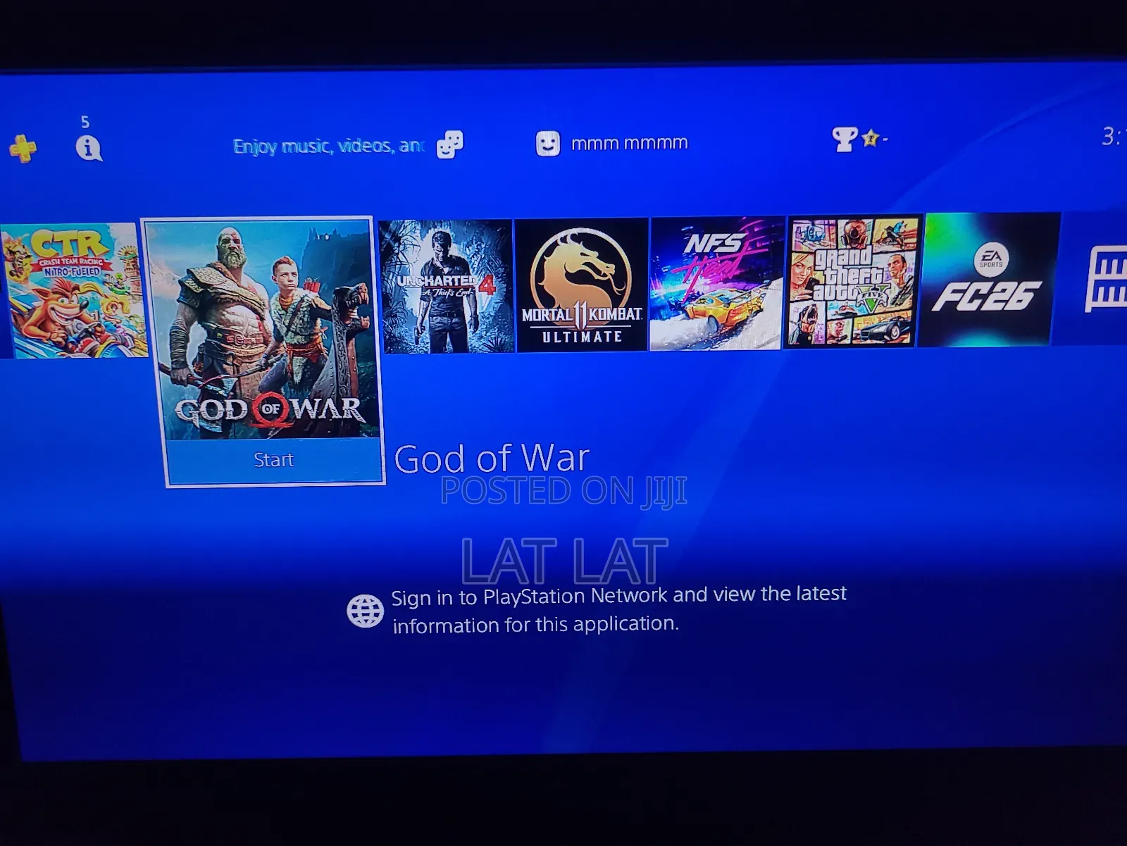 Ps4 Standard Limited Edition With 2 Controllers and Games