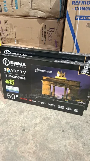 Sigma 50-inches Uhd Smart Tv