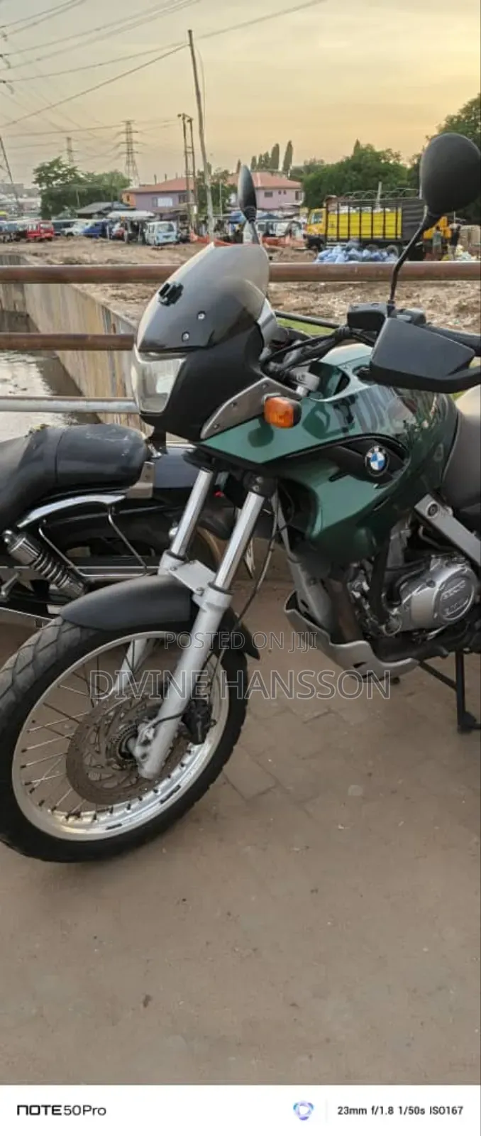 BMW F 650 GS Dakar 2012 Green