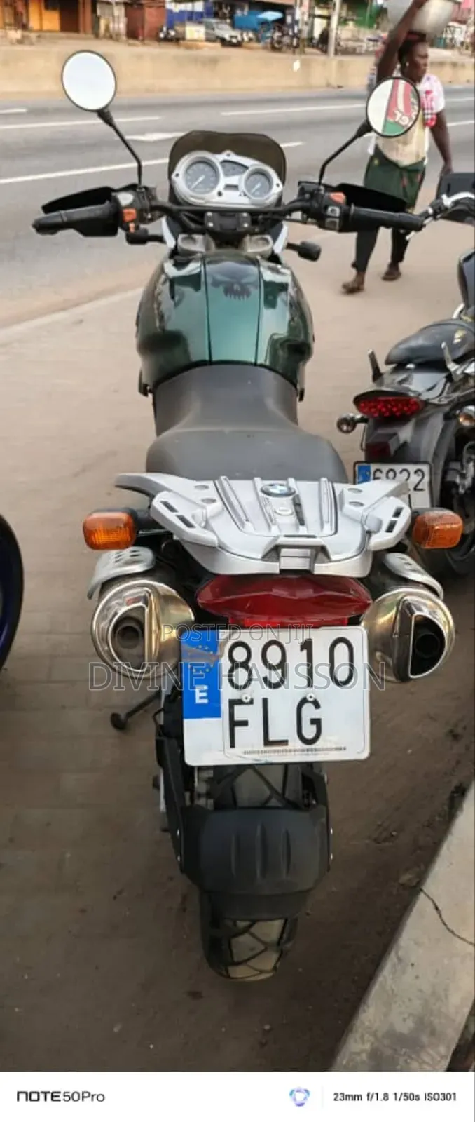 BMW F 650 GS Dakar 2012 Green