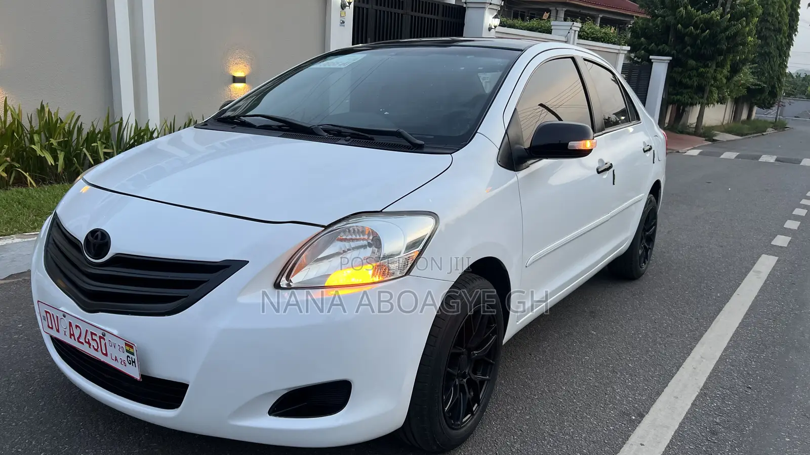 Toyota Belta 2012 White