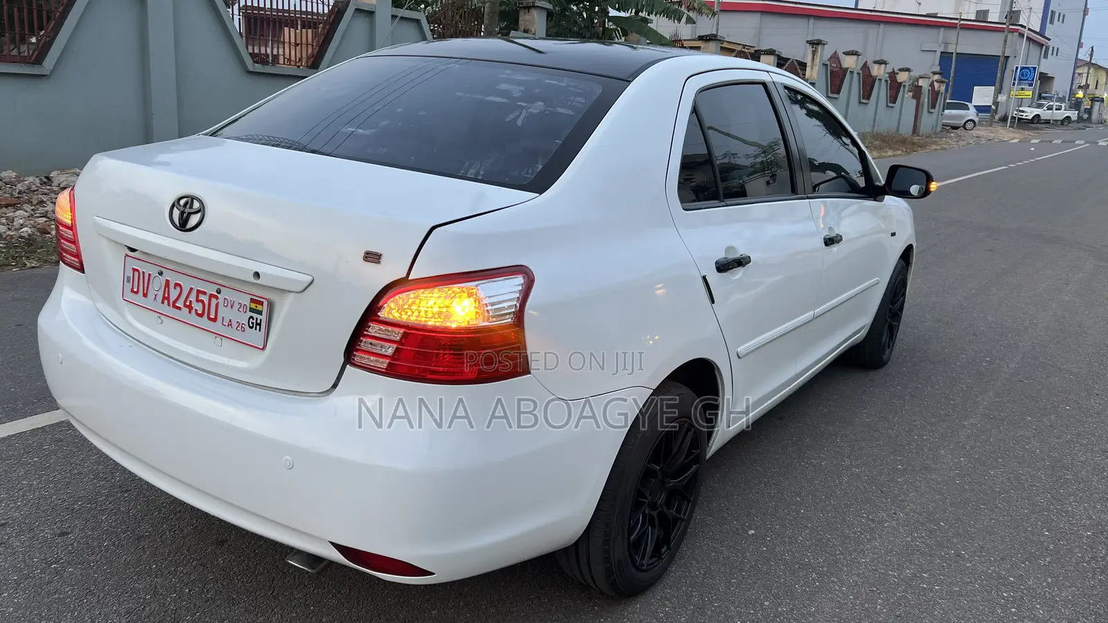 Toyota Belta 2012 White
