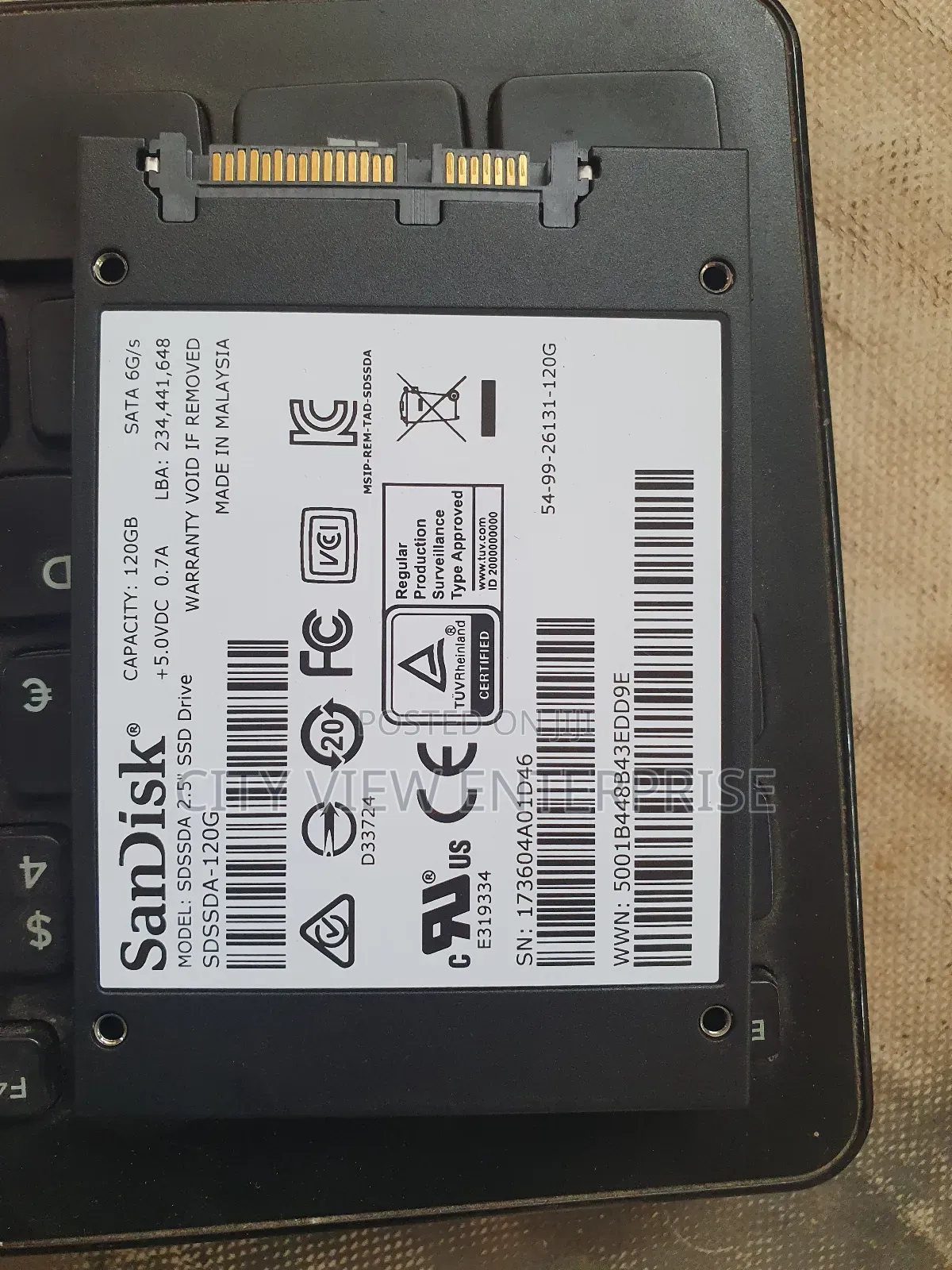 256gb SSD Drive