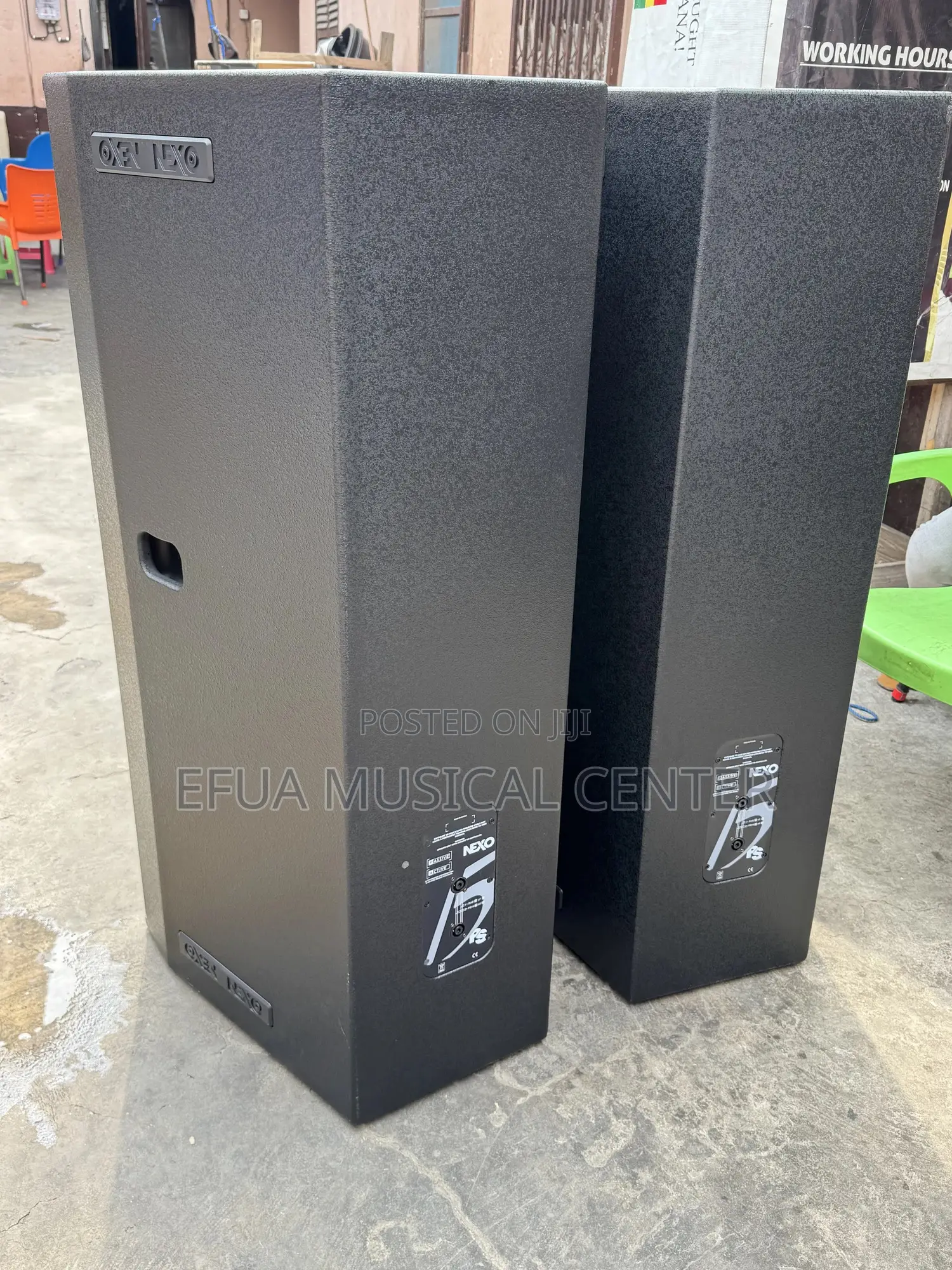 Nexo Full Range Speakers (Pair)