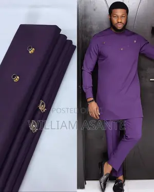 Plain Fabrics for Men Kaftan