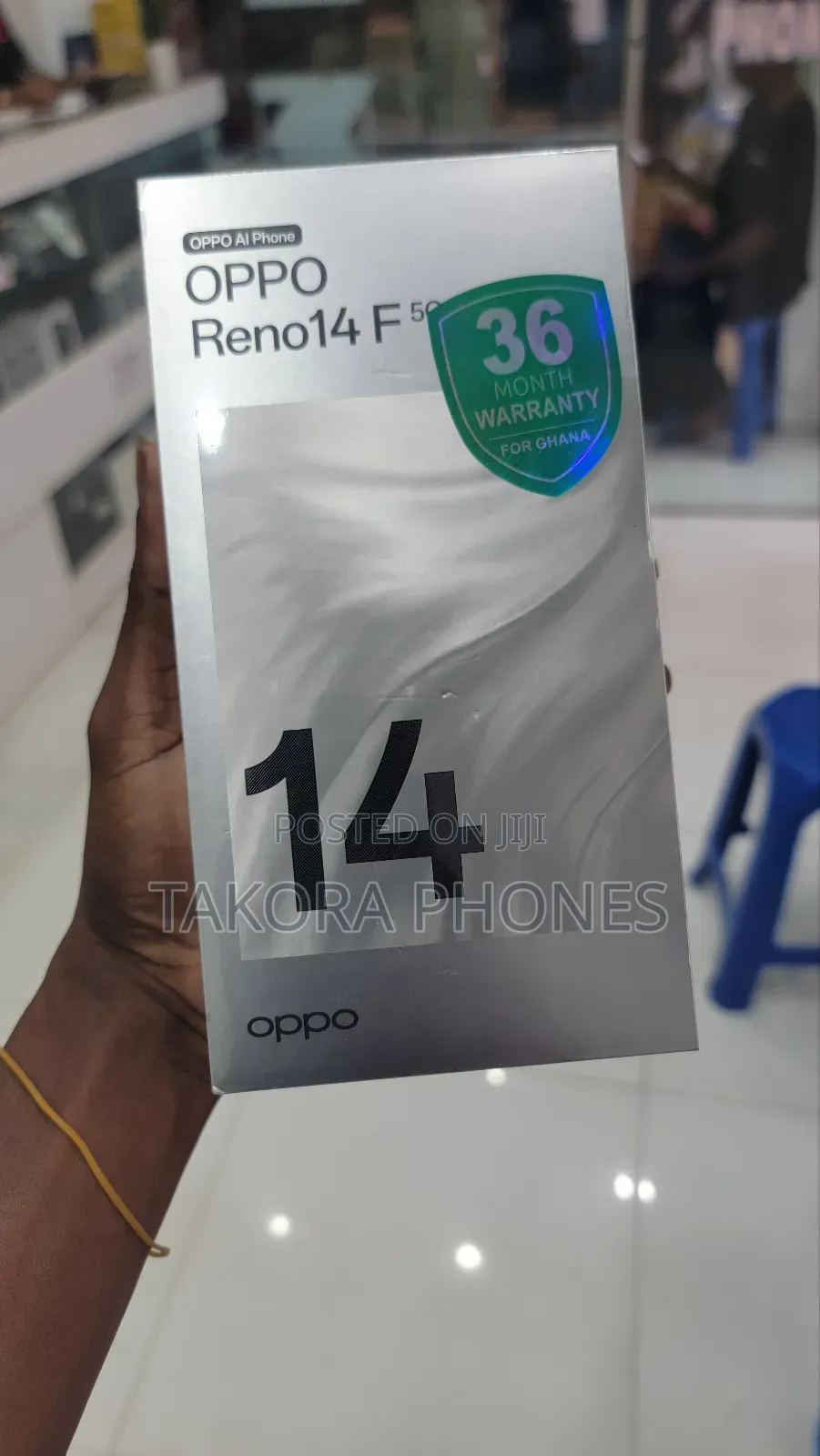 New Oppo Reno14 F 512 GB Gray