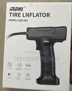 150psi Portable Gauge Car Tire Inflator Pump