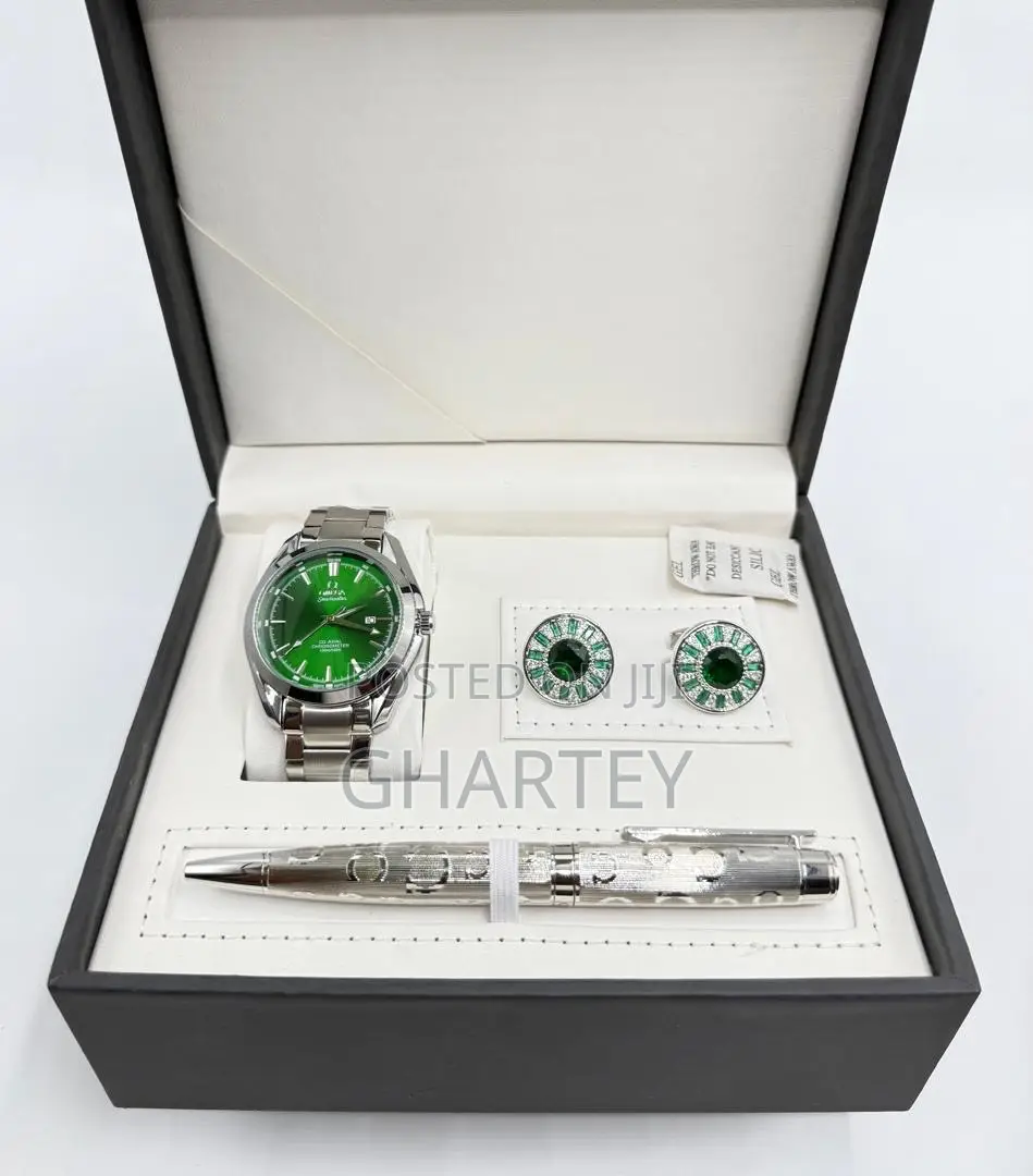 Perfect Men’S Gift Set - Watch, Cufflinks Pen