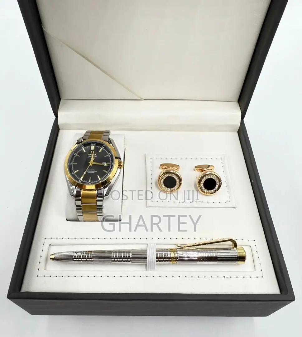 Perfect Men’S Gift Set - Watch, Cufflinks Pen