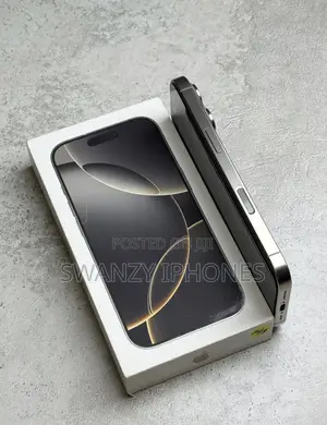 New Apple iPhone 16 Pro 128 GB Black