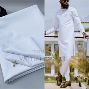 Plain Fabrics for Men Kaftan
