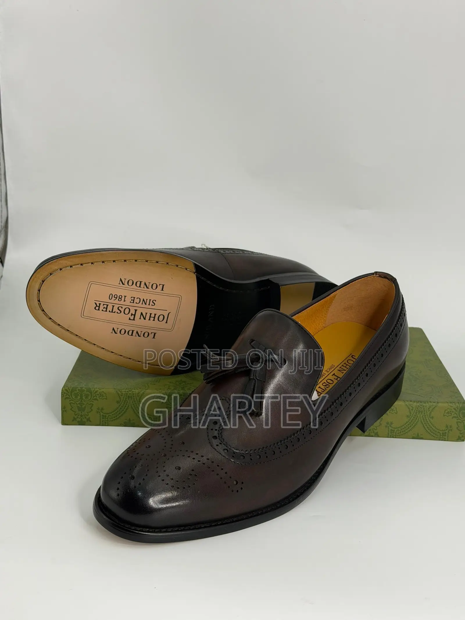 John Foster Executive Men’S Shoes Available in Brown Black