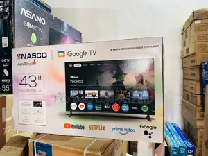 Nasco 43-Inch Digital Frameless Smart Google Tv (Nas-B43fbfl-G)