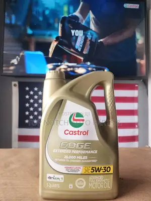 Castrol Edge Extended Performance Motor Oil.