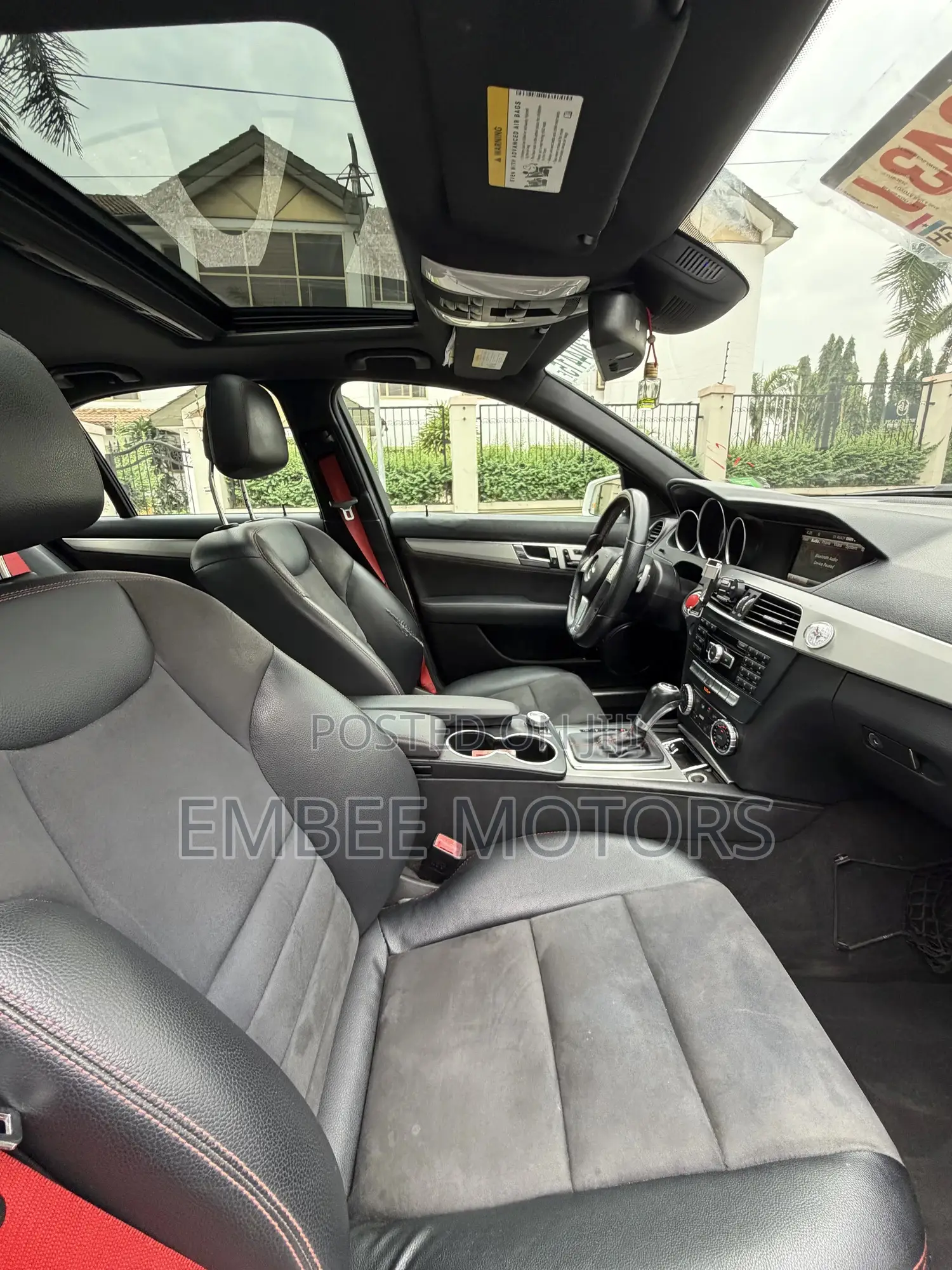 Mercedes-Benz C250 2014 White