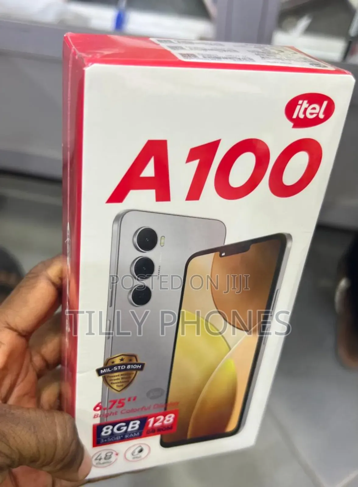 New Itel A100 128 GB Gray
