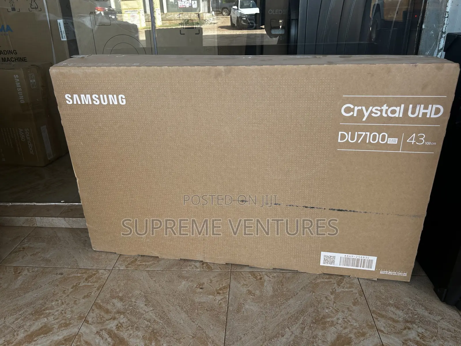 Samsung 2024 60" Du7100 Uhd HDR Smart Tv, Crystal Uhd