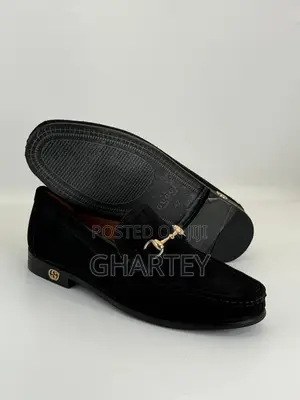 Gucci Leather Suede Leather Men’S Shoes