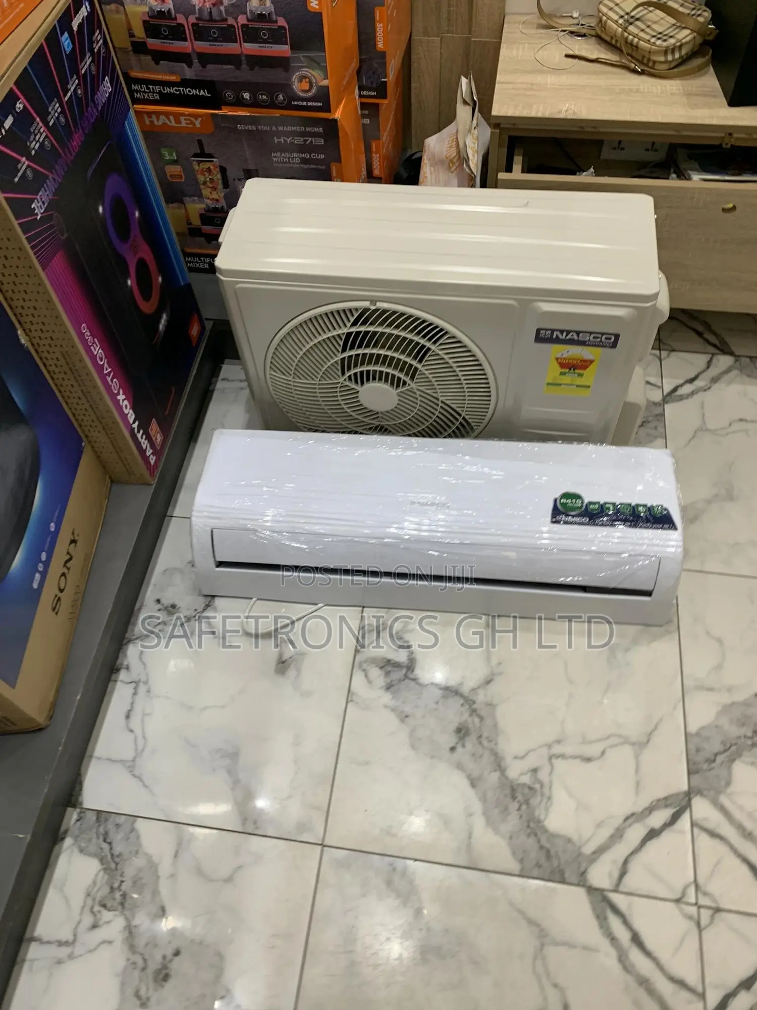 Zealous Best Nasco Split Type White 2.0 Horsepower Ac