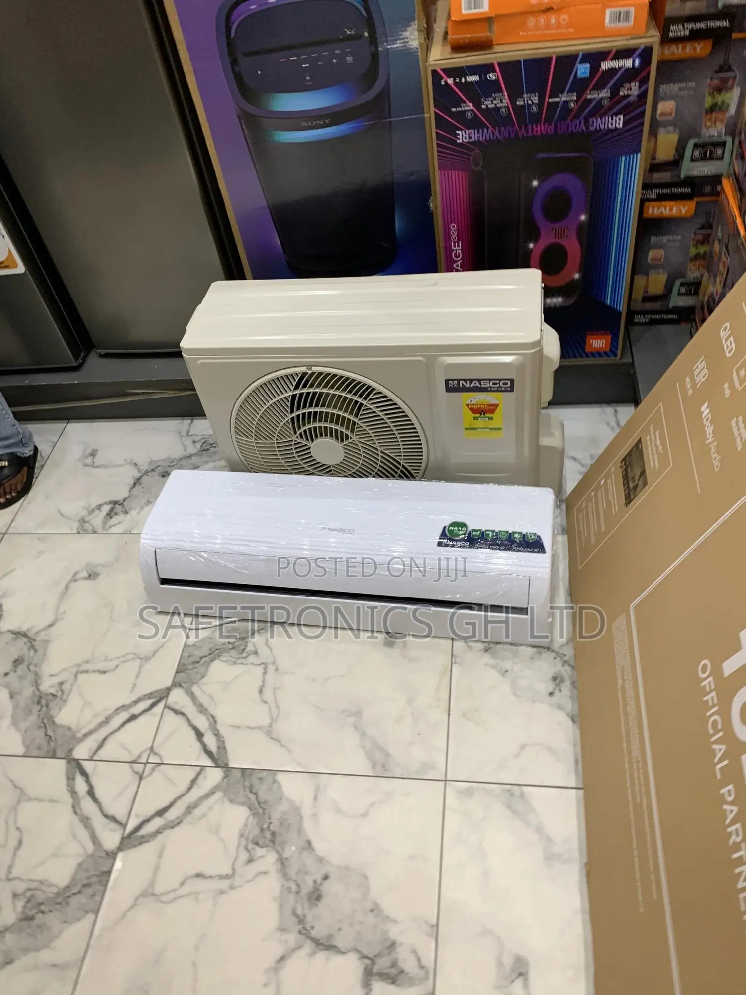 Anti Rust White Split Type Nasco 2.0 Horsepower Split Ac