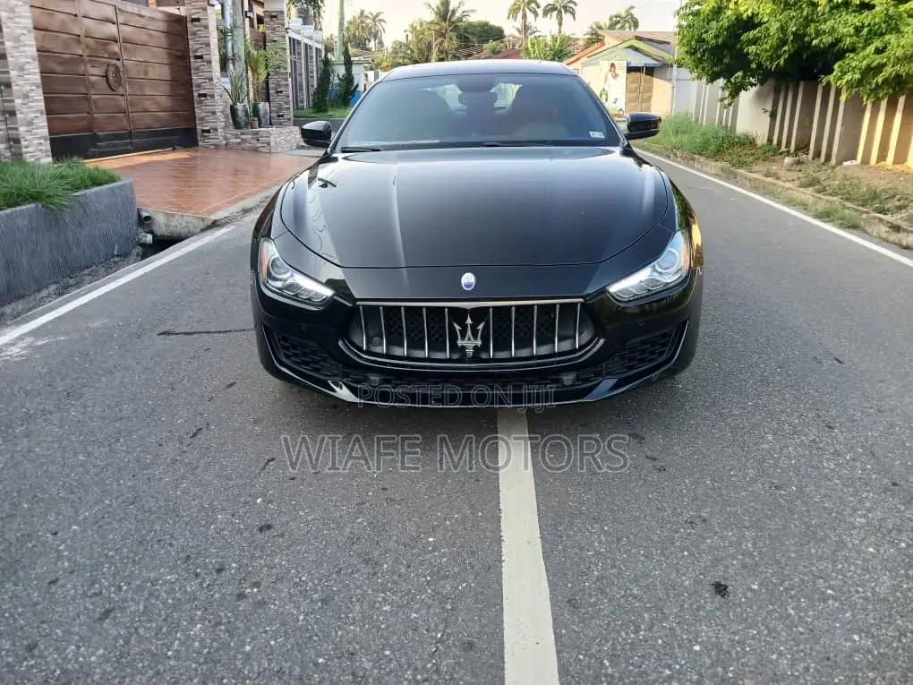 Maserati Ghibli GranSport RWD 2018 Black