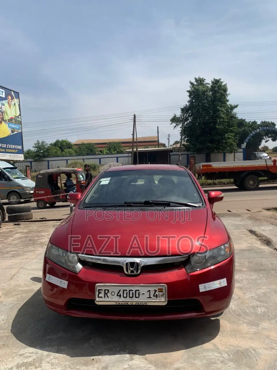 Honda Civic 2008 Red