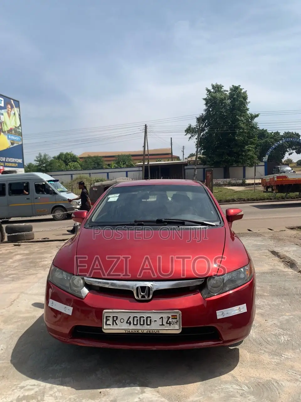 Honda Civic 2008 Red