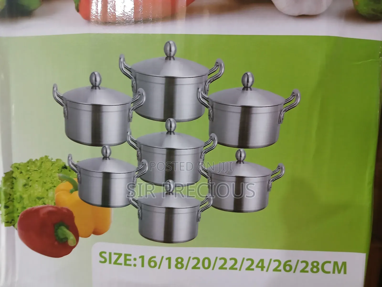 Cooking Pot ( Aluminium ) 7 Pcs