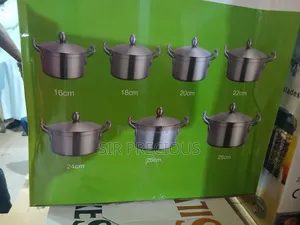 Cooking Pot ( Aluminium ) 7 Pcs
