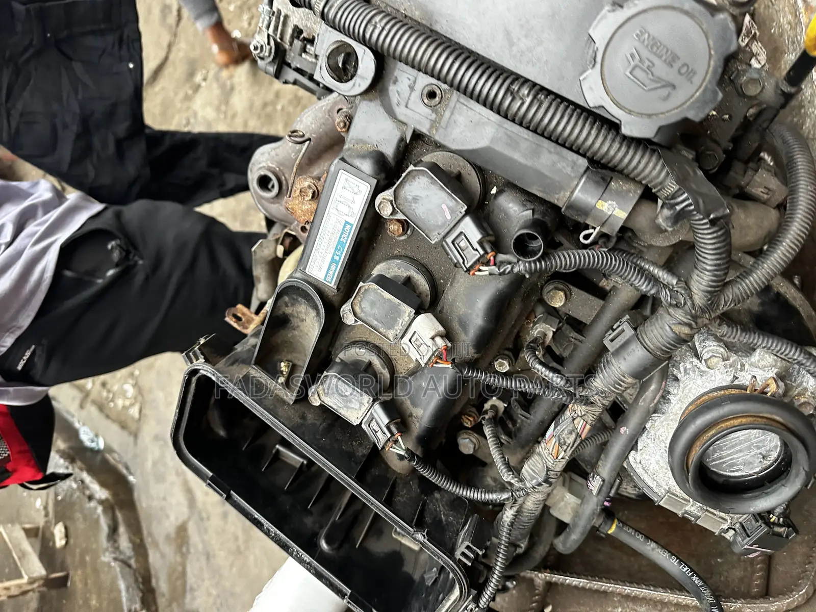 Toyota Vitz 3 Plugs Manual Engine Only