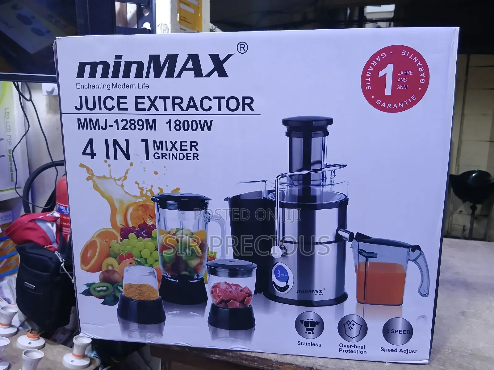 4 in 1 Juices Extractor