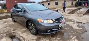 Honda Civic EX 4dr Sedan (1.8L 4cyl CVT) 2015 Gray