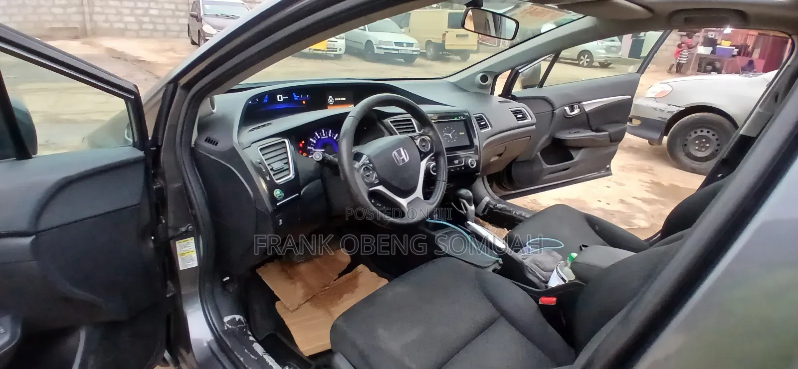 Honda Civic EX 4dr Sedan (1.8L 4cyl CVT) 2015 Gray