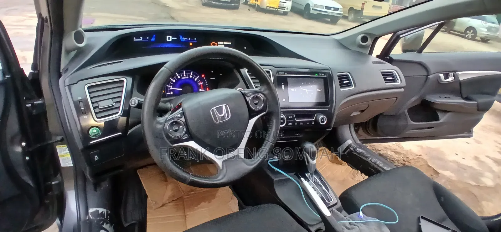 Honda Civic EX 4dr Sedan (1.8L 4cyl CVT) 2015 Gray