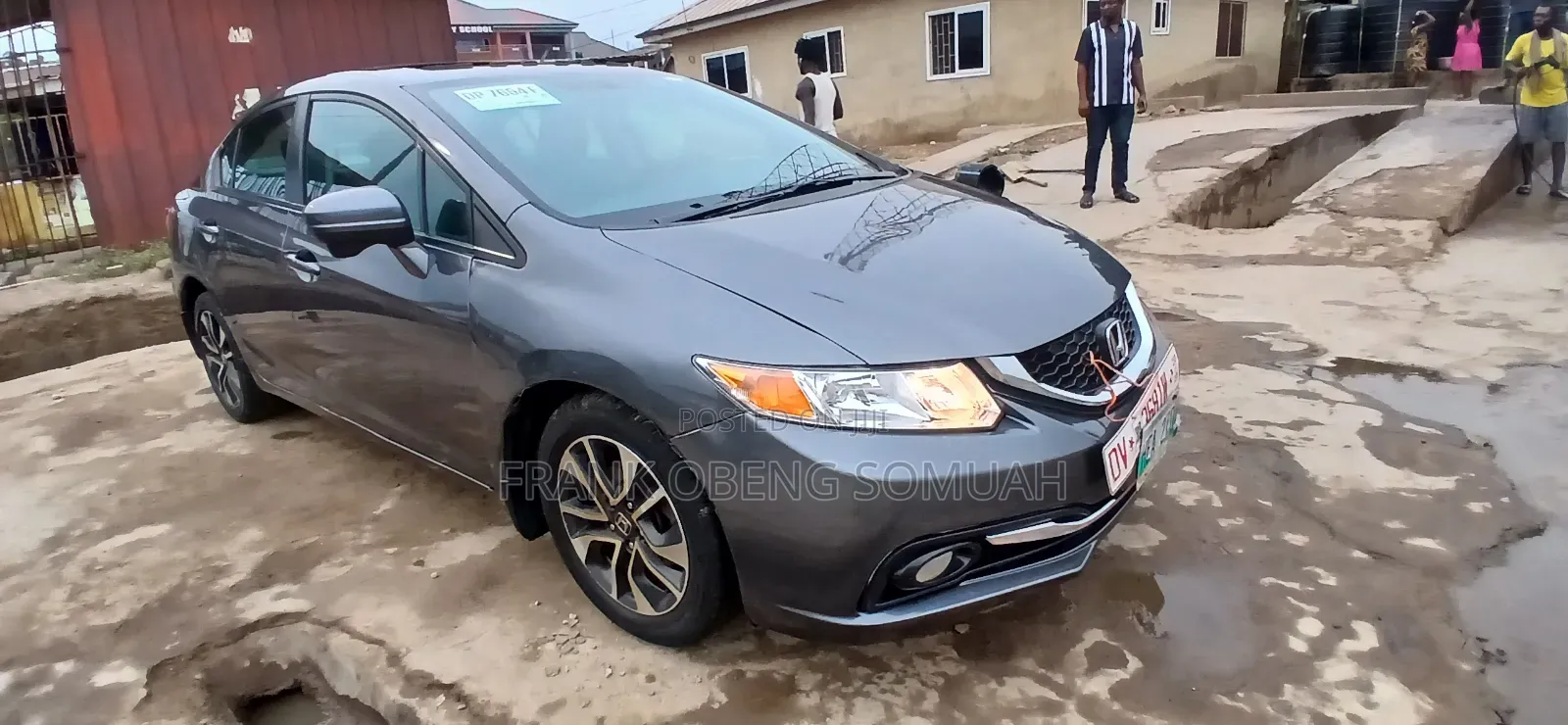 Honda Civic EX 4dr Sedan (1.8L 4cyl CVT) 2015 Gray