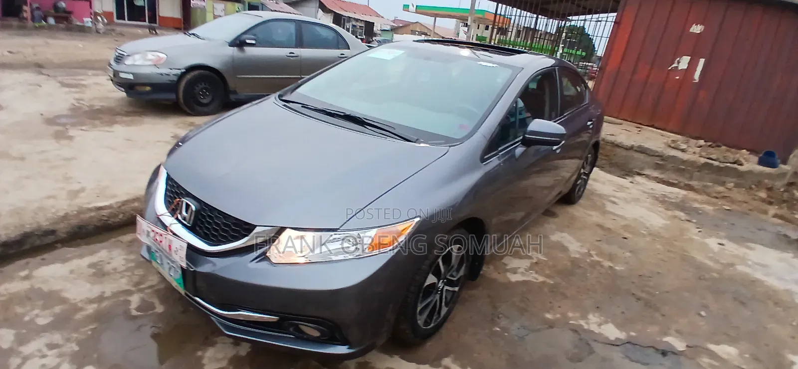 Honda Civic EX 4dr Sedan (1.8L 4cyl CVT) 2015 Gray