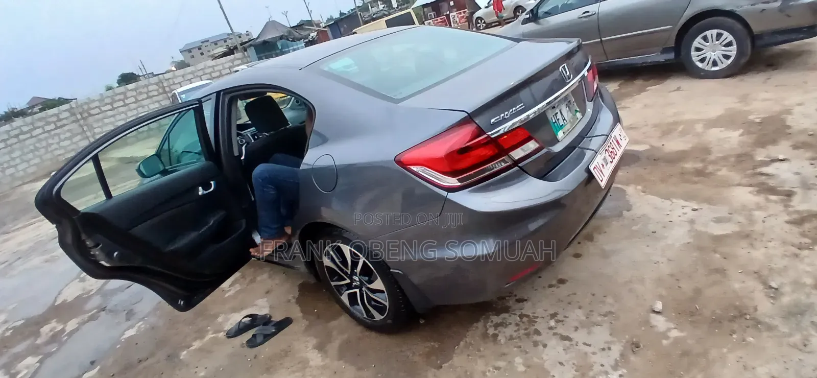 Honda Civic EX 4dr Sedan (1.8L 4cyl CVT) 2015 Gray