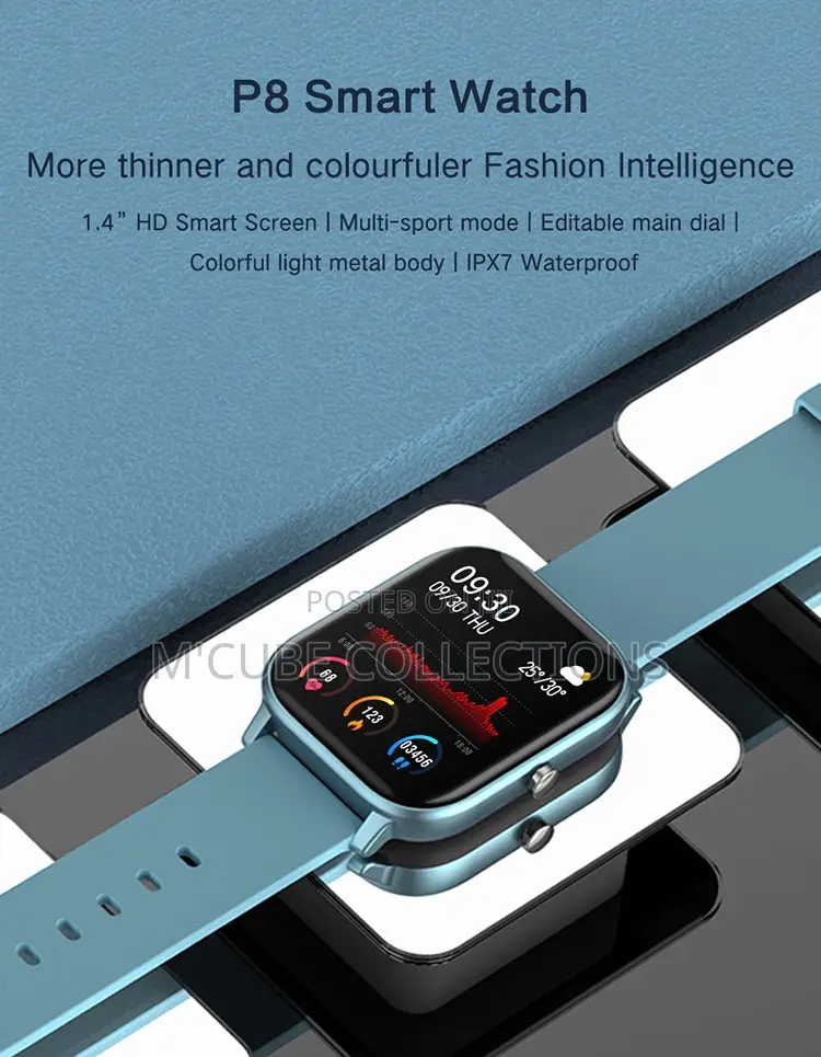Lifestyle Companion Smart Watch-Bw027-Blue