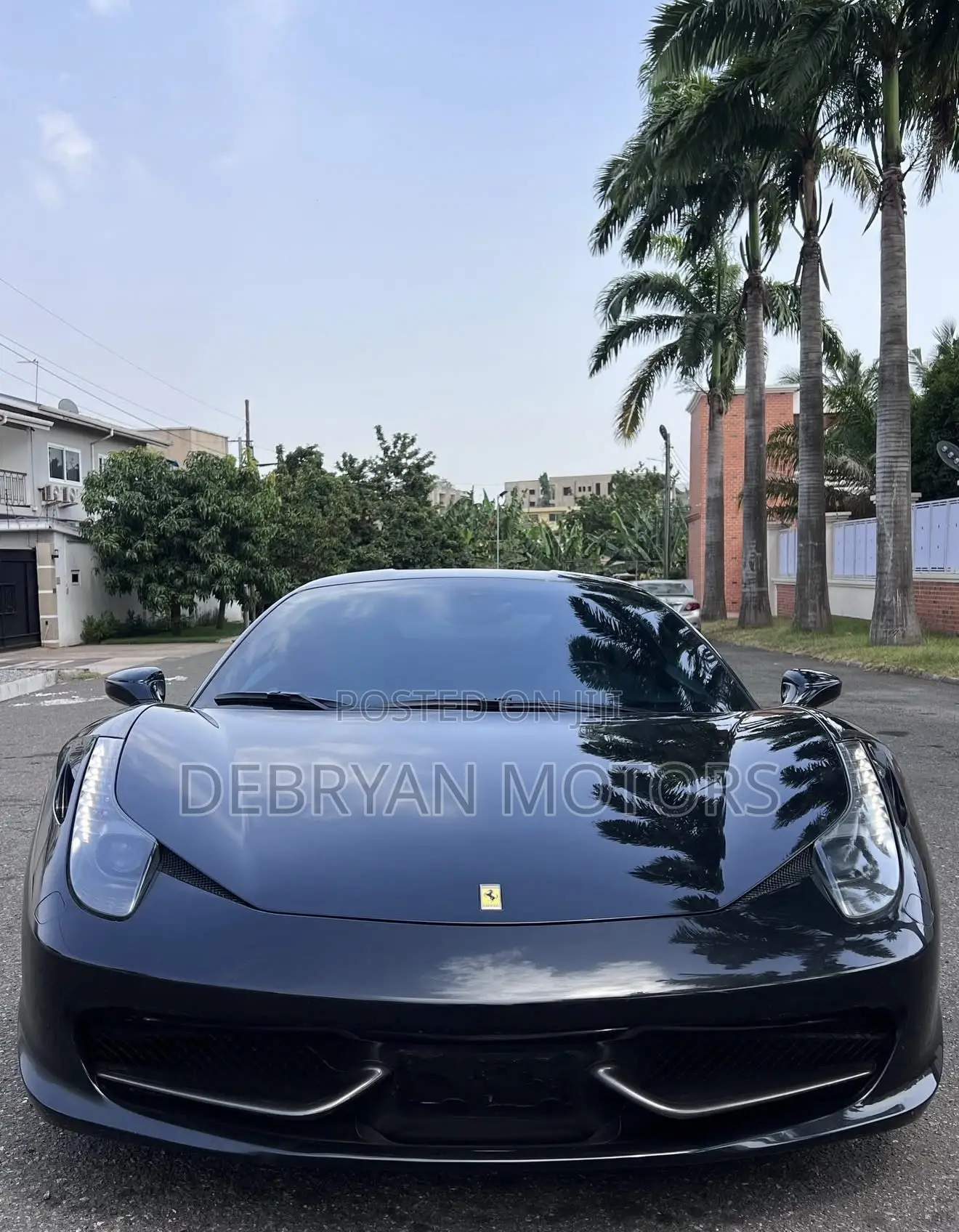 Ferrari 458 Italia 4.5 RWD 2016 Black