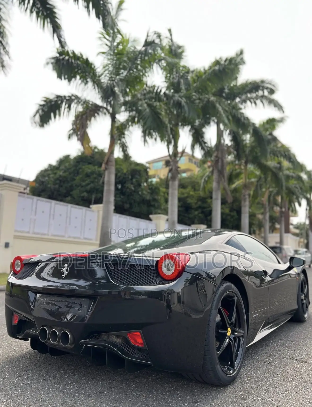 Ferrari 458 Italia 4.5 RWD 2016 Black
